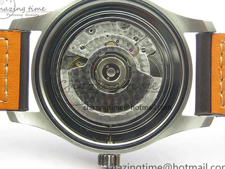 MIROTIME 1229 MARK XVIII Le Petit Prince IW327004 SS FKF 1:1 Best Edition Blue Dial On Brown Leather Strap Trendsetting 7117